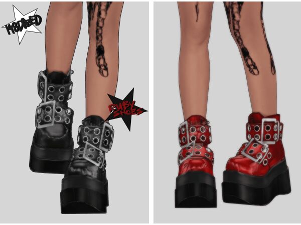 Ruby Shoes! 1 Ruby Shoes! Sims 4 CC