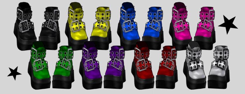 Ruby Shoes! 5 sims 4 cc ruby shoes by 148dazed 2