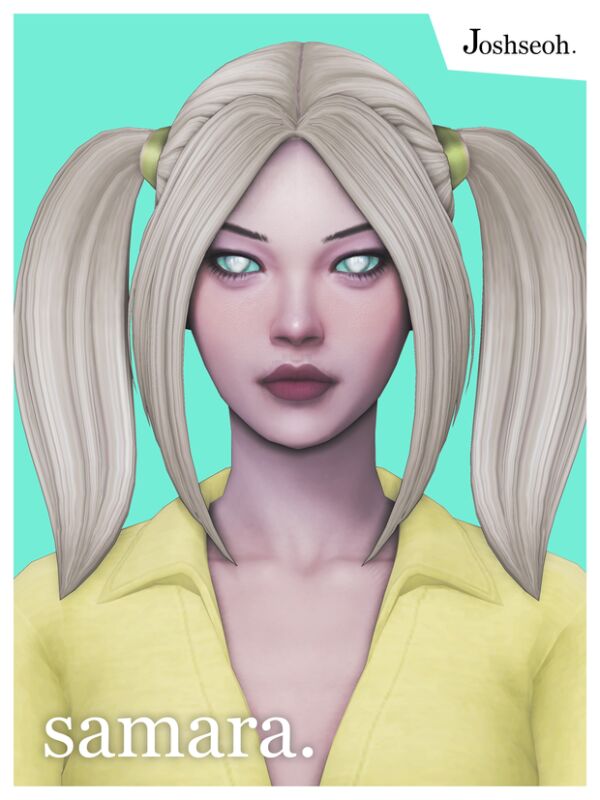 Samara Hair: Feminine Accessory Commissions 1 Samara Hair: Feminine Accessory Commissions Sims 4 CC