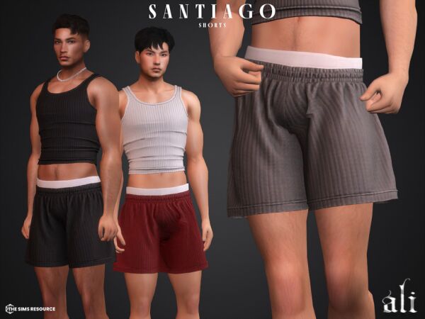 Santiago Shorts for Male Sims 1 Santiago Shorts for Male Sims Sims 4 CC