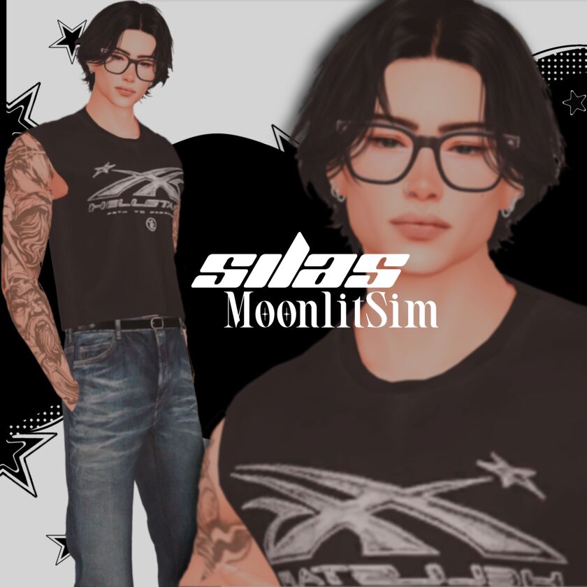Introducing Silas - Your New Male Sim! 1 Introducing Silas – Your New Male Sim! Sims 4 CC