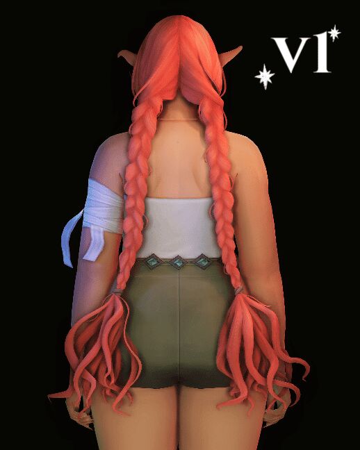 Stunning Emerite Hair by Simandy 2 sims 4 cc simandy emerite hair 2