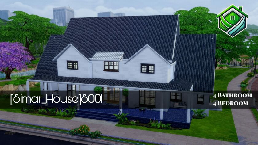 Stunning Residential Lot Design 1 Stunning Residential Lot Design Sims 4 CC