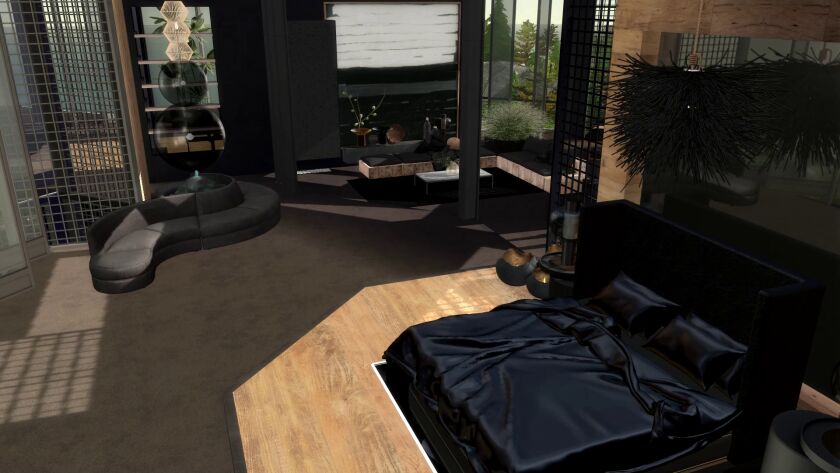 Explore the Luxurious BAY Mansion in Brindleton Bay 5 sims 4 cc sims4vibes bay mansion luxury family mansion 11