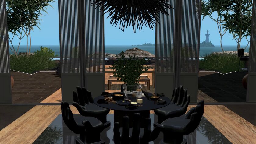 Explore the Luxurious BAY Mansion in Brindleton Bay 12 sims 4 cc sims4vibes bay mansion luxury family mansion 5
