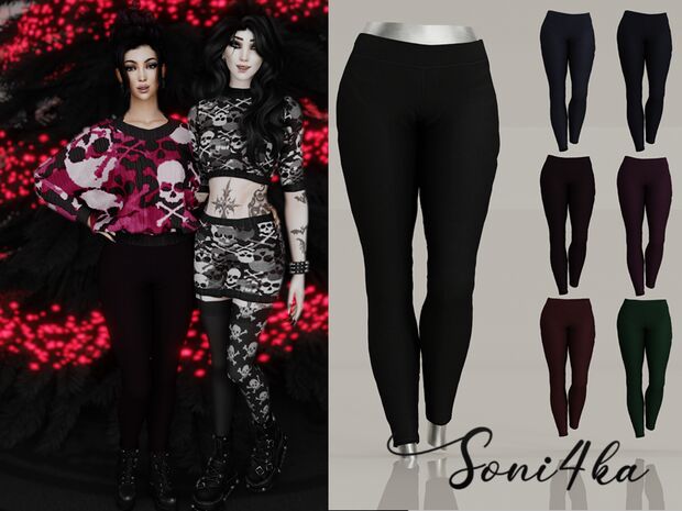 Skull Knit Collection by Soni4Ka 3 sims 4 cc skull knit collection by soni4ka 2