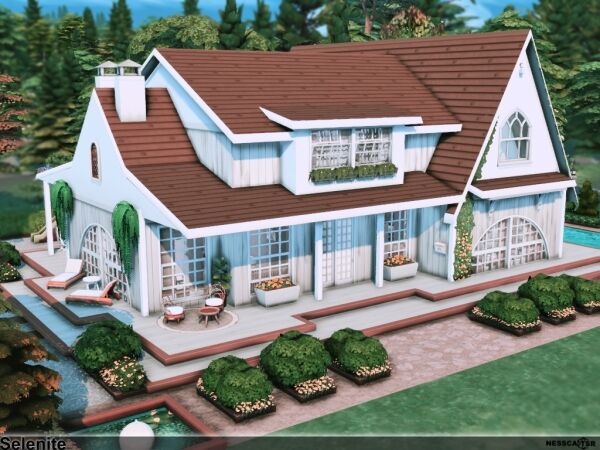 Snowwood Kitchen 7 sims 4 cc snowwood kitchen 7