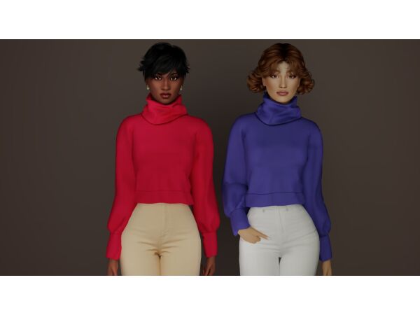 Stel TOP by Belonka 1 Stel TOP by Belonka Sims 4 CC