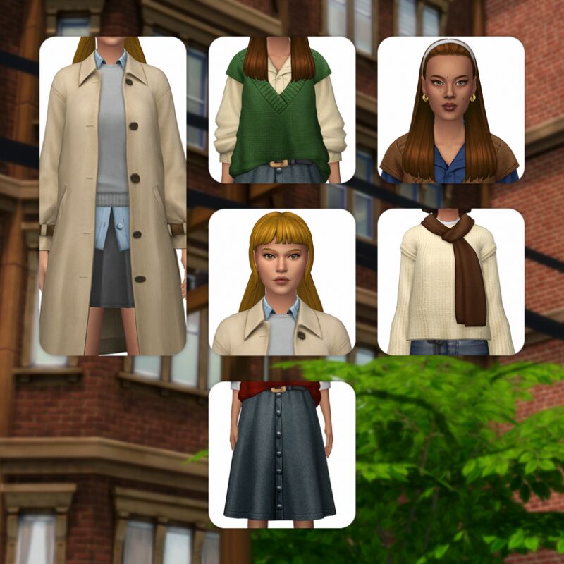 The Purl And Twill Collection 2 sims 4 cc the purl and twill collection by oakiyo 2
