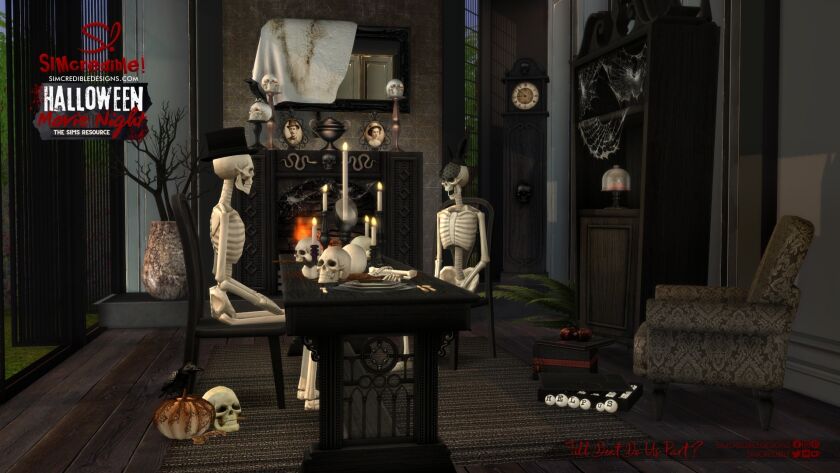 🎃 'Till Death DO US Part?' Halloween Collection Sets 1 🎃 ‘Till Death DO US Part?’ Halloween Collection Sets Sims 4 CC
