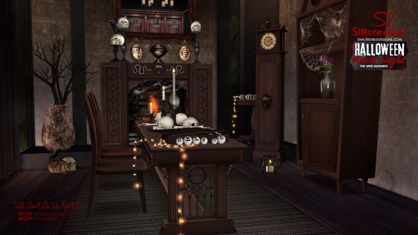 🎃 'Till Death DO US Part?' Halloween Collection Sets 2 sims 4 cc tillsets 10