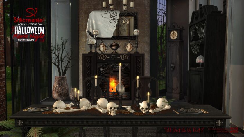 🎃 'Till Death DO US Part?' Halloween Collection Sets 9 sims 4 cc tillsets 3