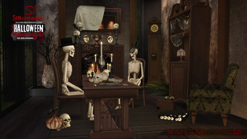 🎃 'Till Death DO US Part?' Halloween Collection Sets 8 sims 4 cc tillsets 4