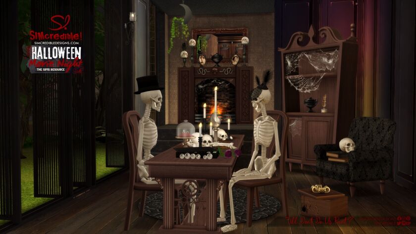 🎃 'Till Death DO US Part?' Halloween Collection Sets 6 sims 4 cc tillsets 6