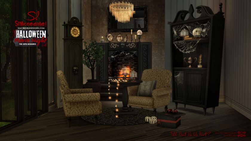 🎃 'Till Death DO US Part?' Halloween Collection Sets 4 sims 4 cc tillsets 8