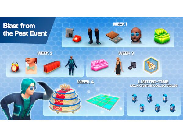 Unlock Blast From The Past Event Items 1 Unlock Blast From The Past Event Items Sims 4 CC