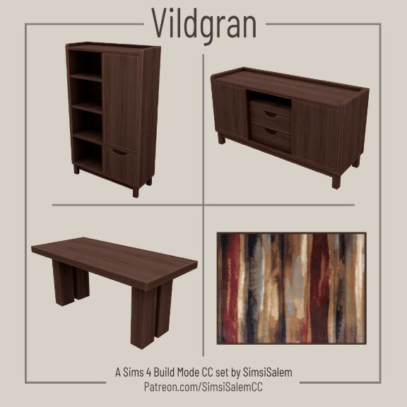 Vildgran Sims 4 Custom Content Set 2 sims 4 cc vildgran sims 4 custom content set by simsisalemcc 2