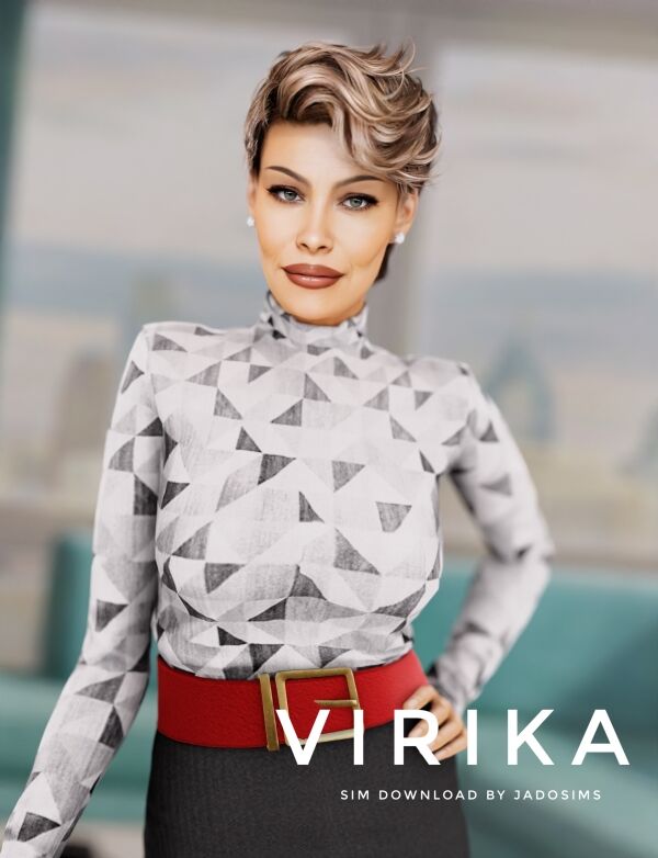Download Virika ♡ Sim Now! 1 Download Virika ♡ Sim Now! Sims 4 CC