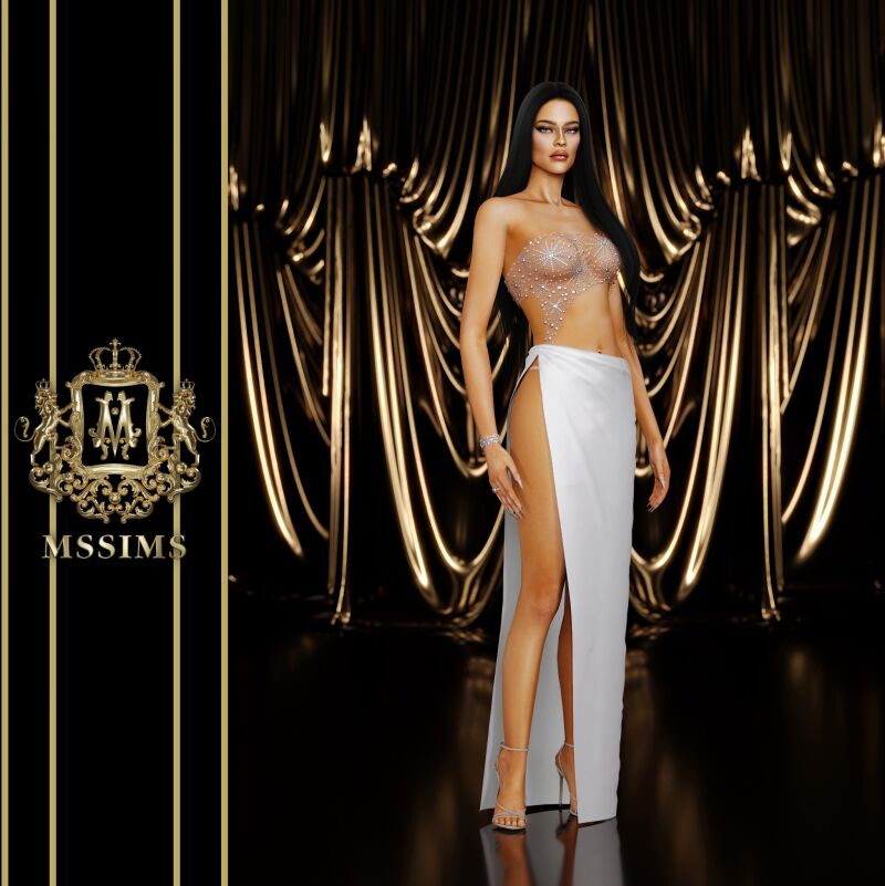 Wang Gown by Mssims4 5 sims 4 cc wang gown by mssims4 2