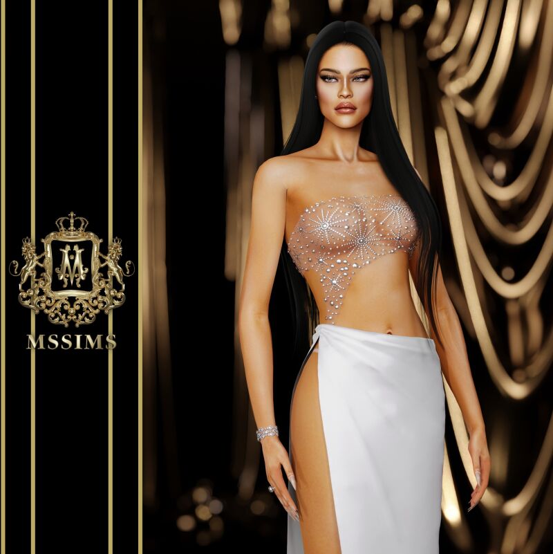 Wang Gown by Mssims4 2 sims 4 cc wang gown by mssims4 4