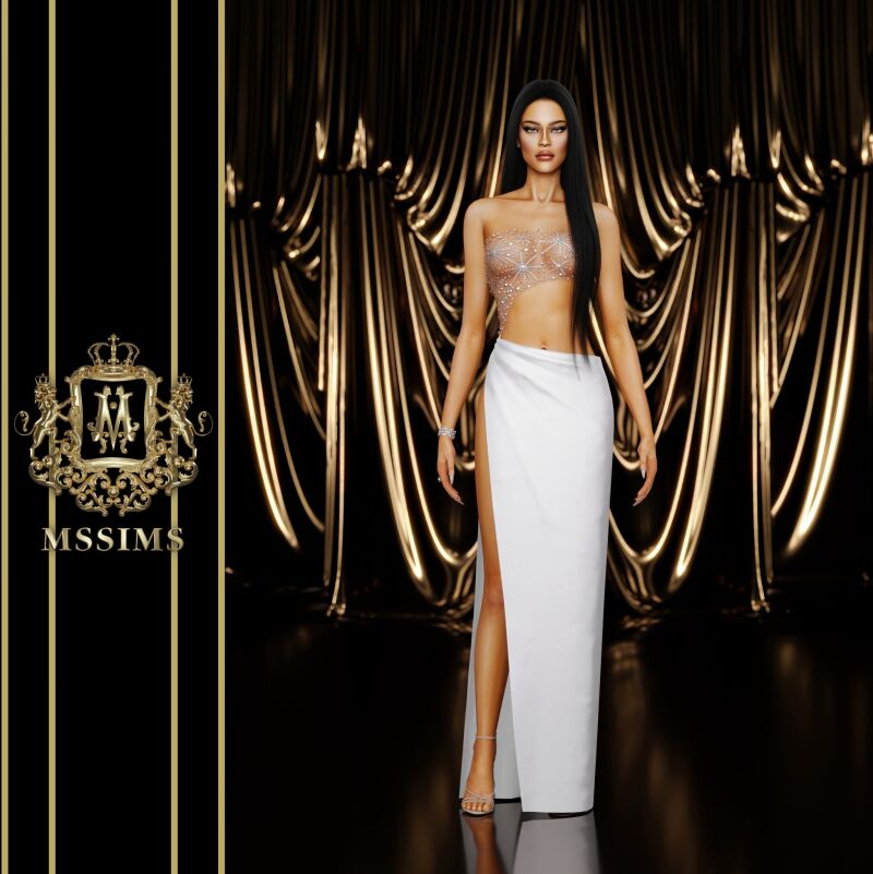 Wang Gown by Mssims4 3 sims 4 cc wang gown by mssims4 5