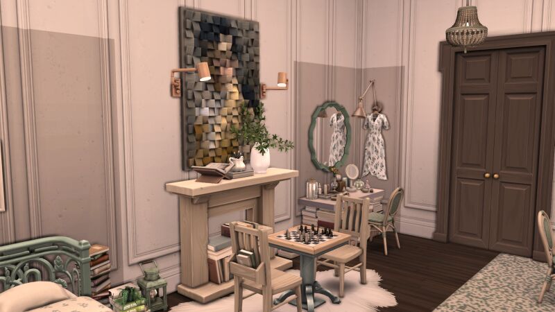 Willowbrook Bedroom By Baelaisa 3 sims 4 cc willowbrook bedroom by baelaisa 2