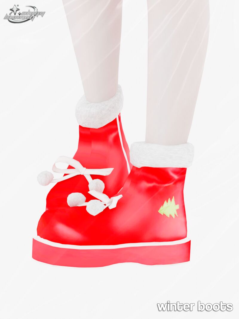 Stunning Winter Boots for Your Sims 6 sims 4 cc winter boots 2
