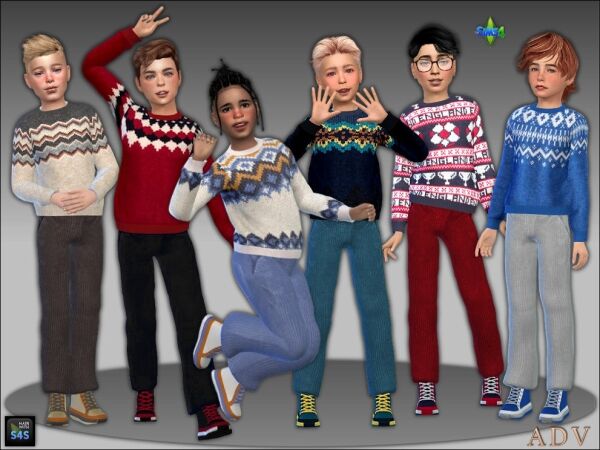 Winter Outfits For Boys 1 Winter Outfits For Boys Sims 4 CC
