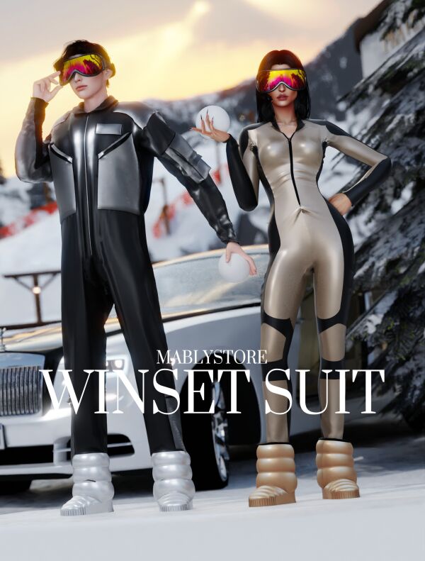 Wintersuit Set 1 Wintersuit Set Sims 4 CC