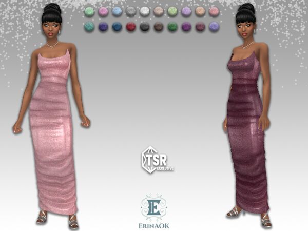 Elegant Women's Gown 123124 by Erinaok 1 Elegant Women’s Gown 123124 by Erinaok Sims 4 CC