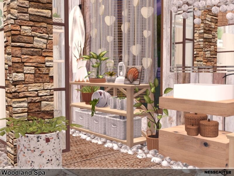 Woodland Spa 10 sims 4 cc woodland spa 3