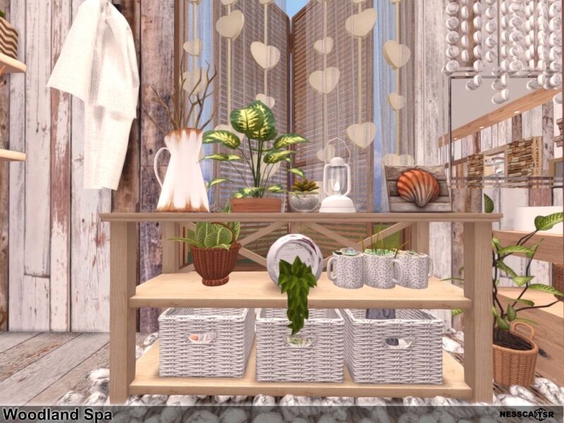 Woodland Spa 8 sims 4 cc woodland spa 4