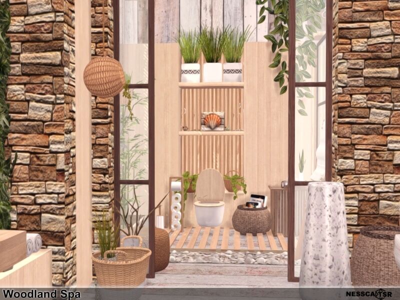 Woodland Spa 6 sims 4 cc woodland spa 5
