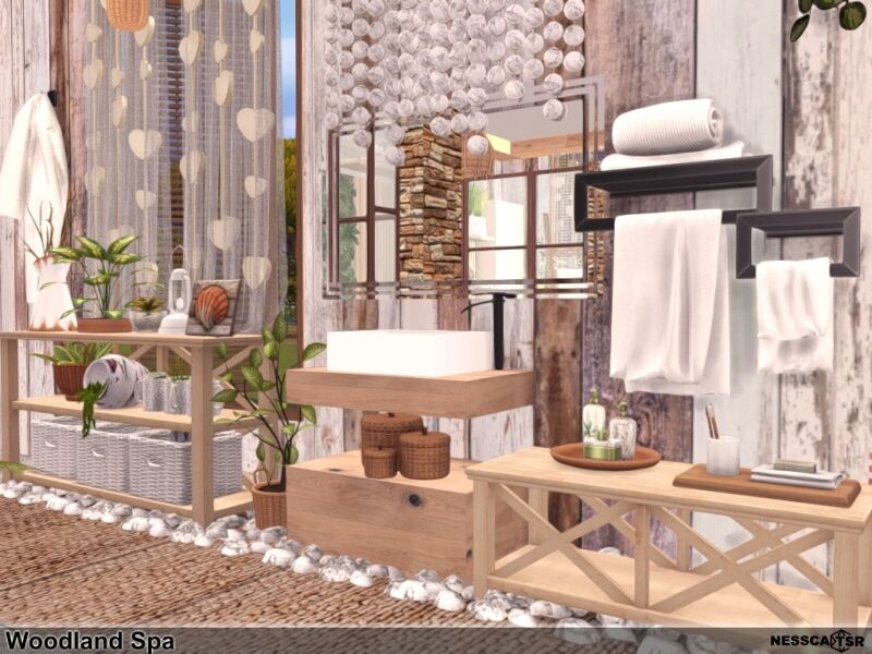 Woodland Spa 7 sims 4 cc woodland spa 6