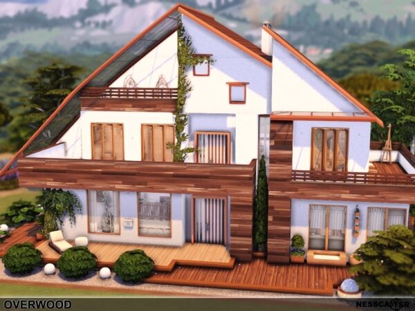 Woodland Spa 5 sims 4 cc woodland spa 8