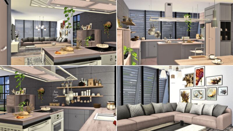 Ysumal Modern Villa 5 sims 4 cc ysumal modern villa 7