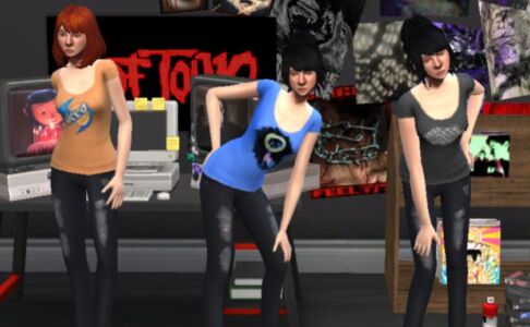 Stylish CC Tops Collection Sims 4 CC
