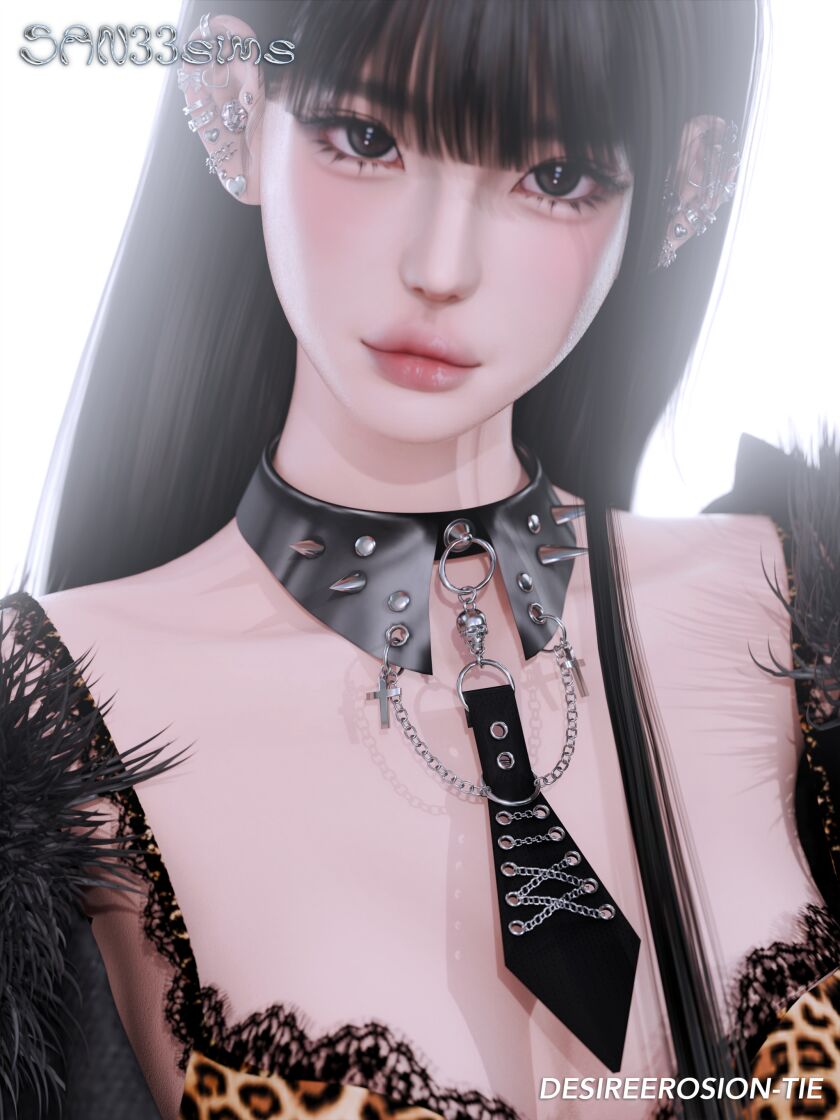 🖤【333】Desireerosion-Tie 2 sims 4 cc 333desireerosion tie 2