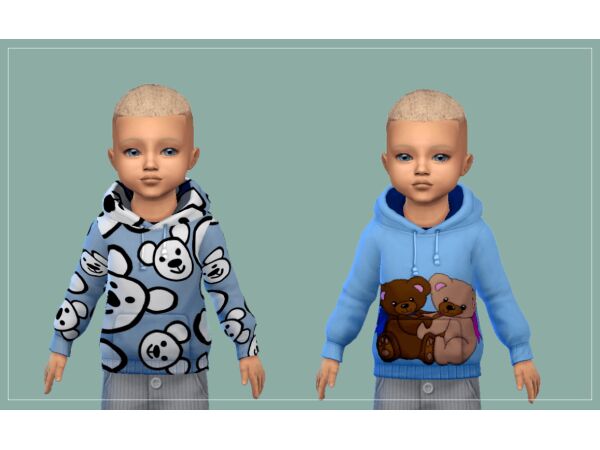 Adorable Toddler Sweatshirt Collection 1 Adorable Toddler Sweatshirt Collection Sims 4 CC