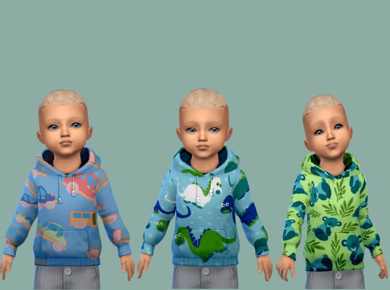 Adorable Toddler Sweatshirt Collection 3 sims 4 cc a toddler sweatshirt by ecstatic payne79 4