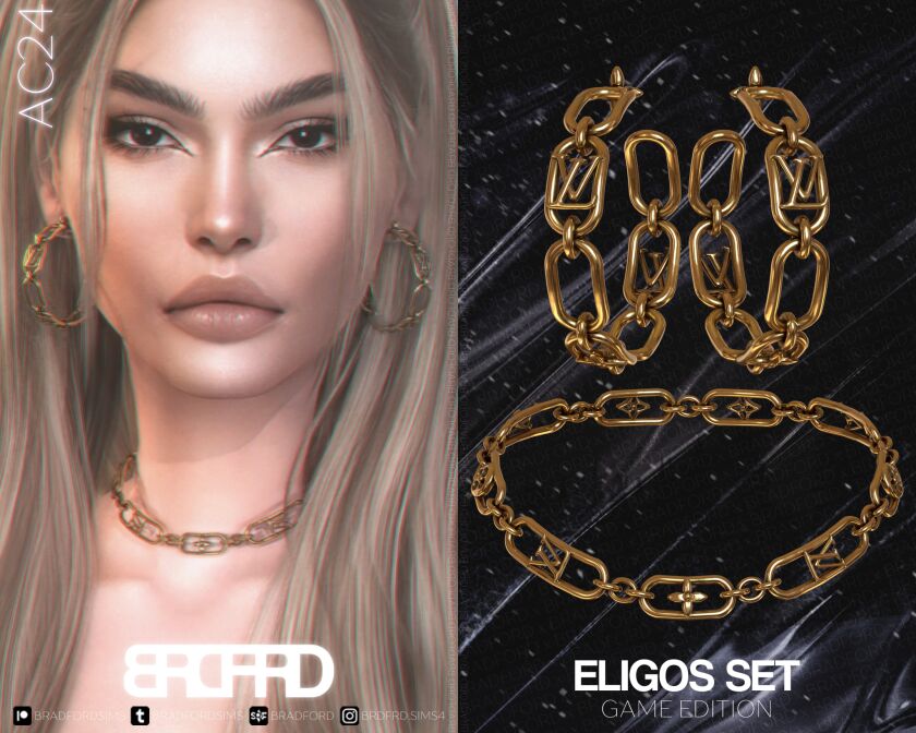 Unisex Eligos Set - Game Edition Release 1 Unisex Eligos Set – Game Edition Release Sims 4 CC