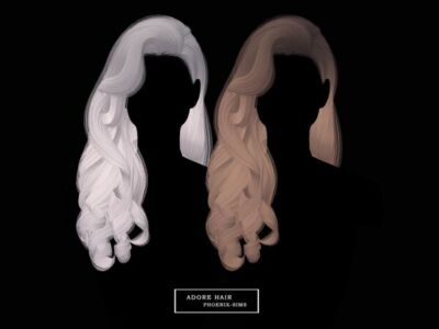 Adore Hair Sims 4 CC
