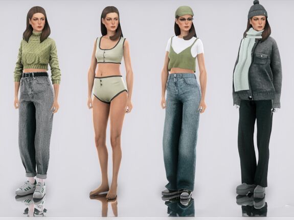 Aesteri | Gvinete Marlo 5 sims 4 cc aesteri gvinete marlo 3