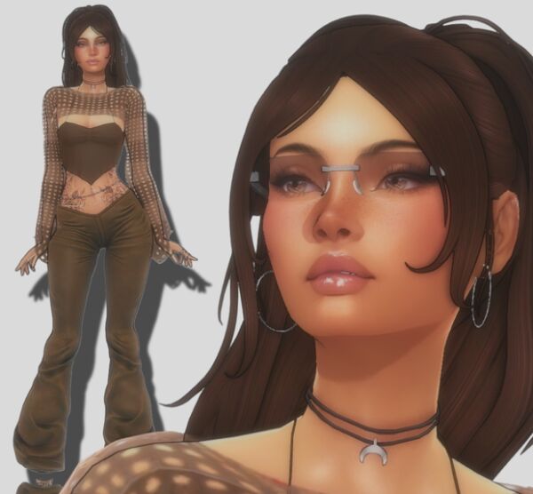 Alexis By Simstry Sims 4 CC
