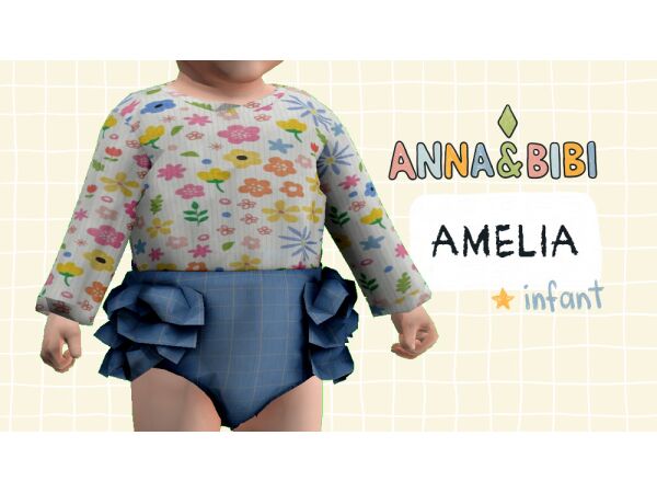 Amelia | Infant | Anna&Bibi 1 Amelia | Infant | Anna&Bibi Sims 4 CC