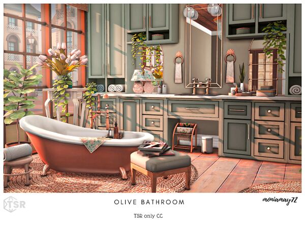 sims 4 cc american craftsman home 13