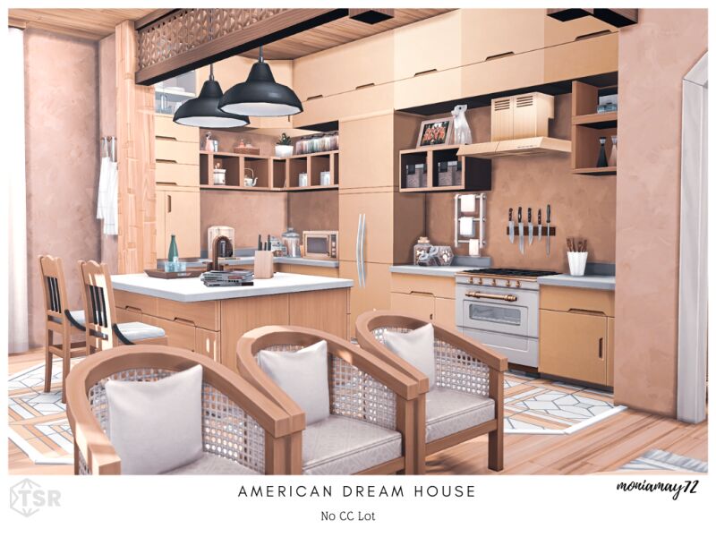 American Dream House 5 sims 4 cc american dream house 5