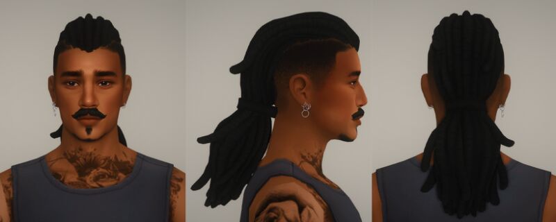 Amir Hair by Thatonegreenleaf 2 sims 4 cc amir hair by thatonegreenleaf 2