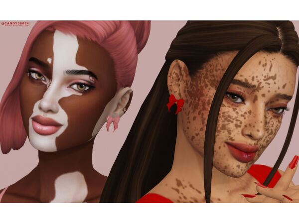 Amor Earrings by Candysims 1 Amor Earrings by Candysims Sims 4 CC