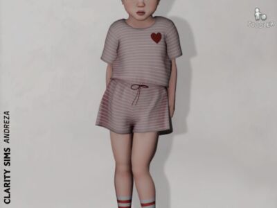 Andreza – Toddler Outfit Sims 4 CC